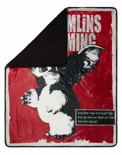 Spirit Halloween Gremlins Fleece Blanket 4 Spirit Halloween Gremlins Fleece Blanket -Halloween ACCESSORIES store 01530997 b