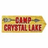 Spirit Halloween Arrow Camp Crystal Lake Sign - Friday the 13th