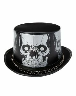 Spirit Halloween Skeleton Top Hat 6 Spirit Halloween Skeleton Top Hat -Halloween ACCESSORIES store 01531136 c