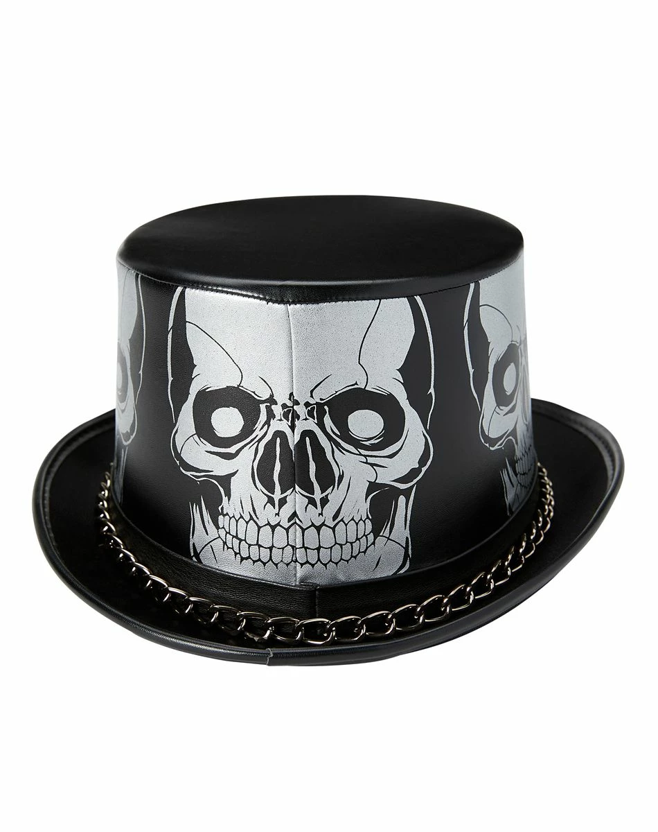 Spirit Halloween Skeleton Top Hat 3 Spirit Halloween Skeleton Top Hat - Image 3
