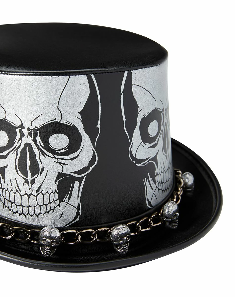 Spirit Halloween Skeleton Top Hat 4 Spirit Halloween Skeleton Top Hat - Image 4