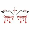 Spirit Halloween Jewel Vampire Face Decal