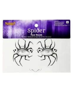 Spirit Halloween Spider Face Decals 5 Spirit Halloween Spider Face Decals -Halloween ACCESSORIES store 01531409 c