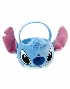 Spirit Halloween Stitch Plush Candy Bucket - Disney