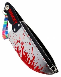 Spirit Halloween Chucky Knife Wristlet Bag -Halloween ACCESSORIES store 01531672 b