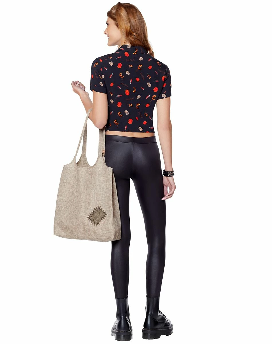 Spirit Halloween Sam Shirt Bag and Pins Set - Trick 'r Treat 2 Spirit Halloween Sam Shirt Bag and Pins Set - Trick 'r Treat - Image 2