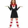 Spirit Halloween Adult Cat in the Hat Dress - Dr. Seuss