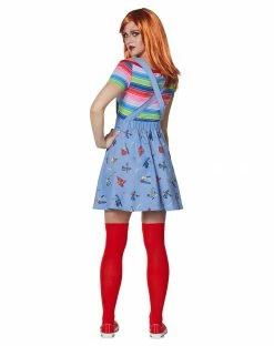 Spirit Halloween Adult Chucky Good Guys Skirt Costume -Halloween ACCESSORIES store 01532498 c