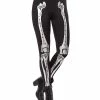 Spirit Halloween Adult Skeleton Leggings