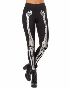 Spirit Halloween Adult Skeleton Leggings