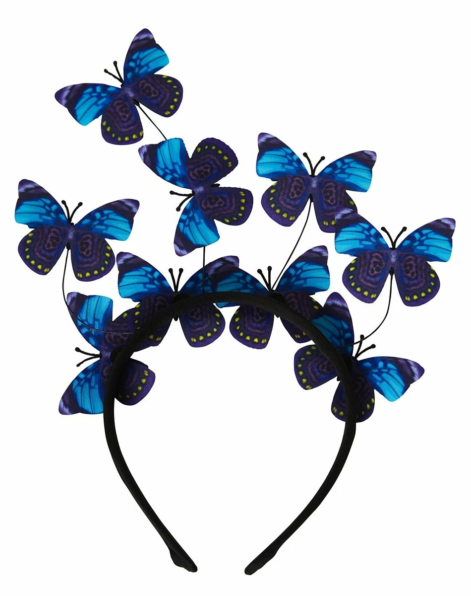 Spirit Halloween Corpse Bride Butterfly Headband 2 Spirit Halloween Corpse Bride Butterfly Headband - Image 2