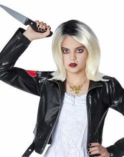 Spirit Halloween Kids Tiffany Costume - Bride of Chucky -Halloween ACCESSORIES store 01534502 c