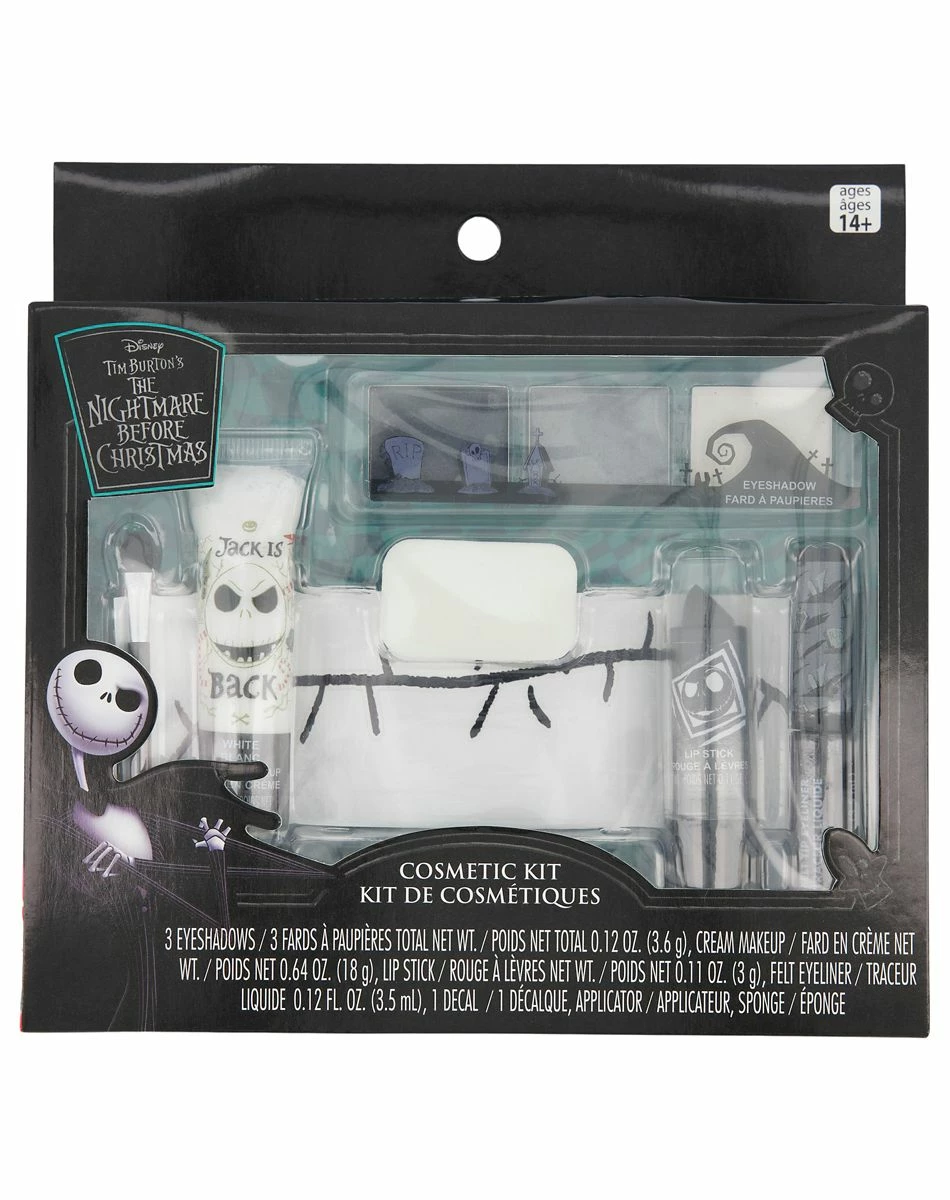 Spirit Halloween Jack Skellington Makeup Kit - The Nightmare Before Christmas 2 Spirit Halloween Jack Skellington Makeup Kit - The Nightmare Before Christmas - Image 2