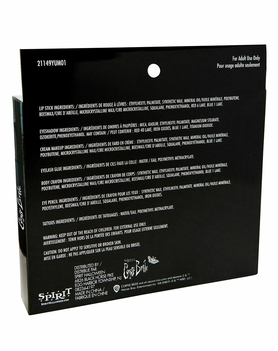 Spirit Halloween Corpse Bride Makeup Kit 3 Spirit Halloween Corpse Bride Makeup Kit - Image 3