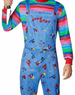 Spirit Halloween Adult Chucky Plus Size Costume - Seed of Chucky 5 Spirit Halloween Adult Chucky Plus Size Costume - Seed of Chucky -Halloween ACCESSORIES store 01535202 c