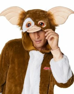 Spirit Halloween Adult Gizmo Union Suit - Gremlins -Halloween ACCESSORIES store 01535392 c