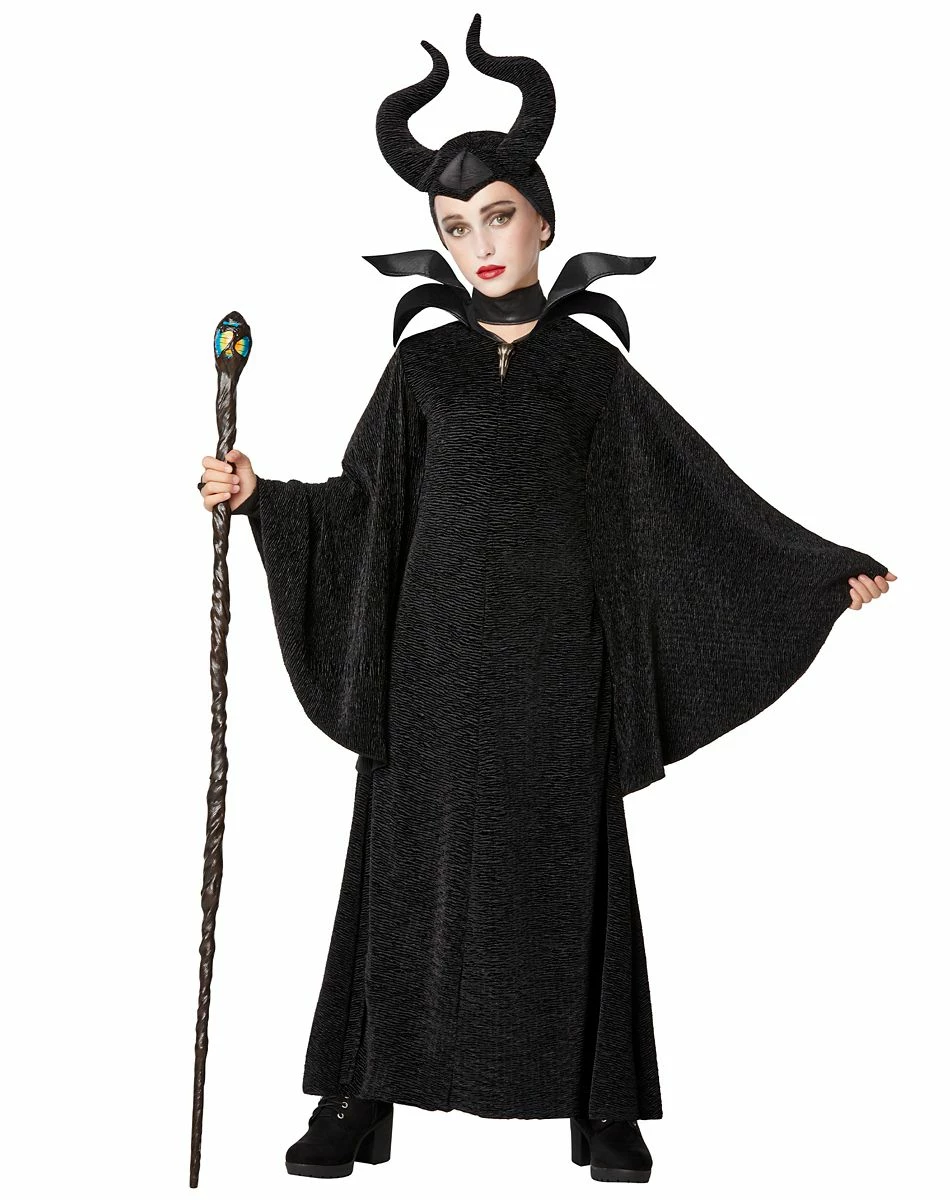 Spirit Halloween Girls Maleficent Dress Costume - Disney 1 Spirit Halloween Girls Maleficent Dress Costume - Disney