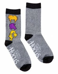 Spirit Halloween Hocus Pocus Crew Socks 2 Pack - Hocus Pocus