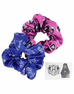 Spirit Halloween Corpse Bride Scrunchies and Temporary Tattoos