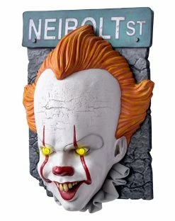 Spirit Halloween Pennywise Door Knocker Decoration - It -Halloween ACCESSORIES store 01540368 b