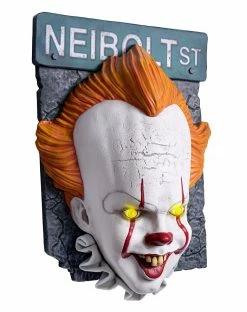 Spirit Halloween Pennywise Door Knocker Decoration - It -Halloween ACCESSORIES store 01540368 c