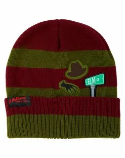 Spirit Halloween Freddy Beanie - A Nightmare on Elm Street