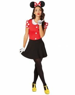 Spirit Halloween Adult Minnie Mouse Costume Kit - Disney