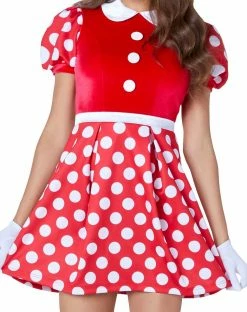 Spirit Halloween Adult Minnie Mouse Costume - Mickey and Friends -Halloween ACCESSORIES store 01541275 c