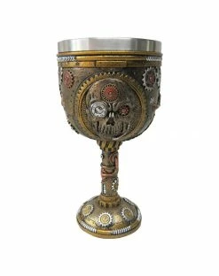 Spirit Halloween Steampunk Skull Goblet