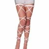 Spirit Halloween White Rhinestone Leg Wraps