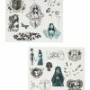 Spirit Halloween Corpse Bride Temporary Tattoos