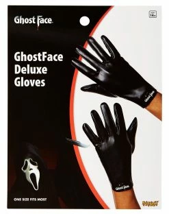 Spirit Halloween Ghost Face ® Gloves -Halloween ACCESSORIES store 01543214 c