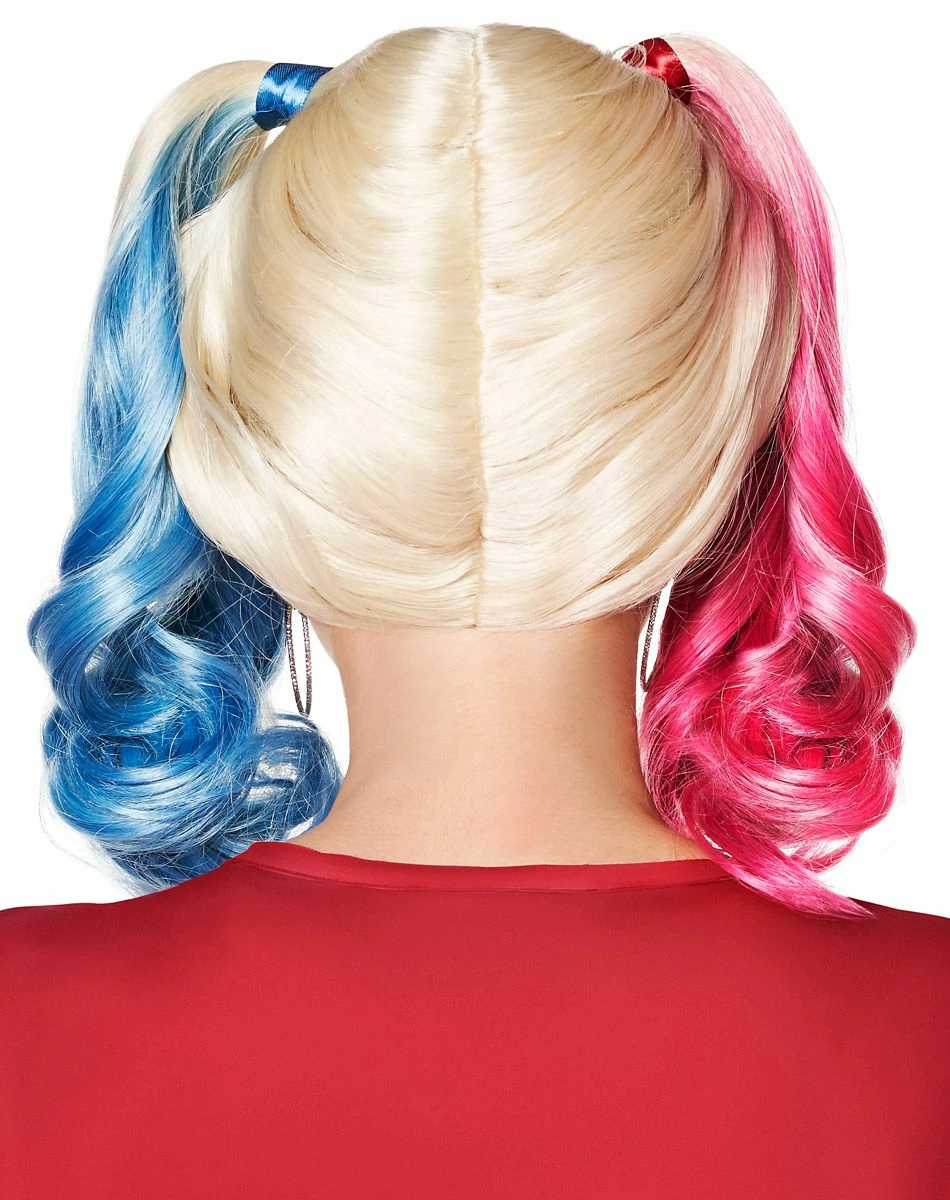 Spirit Halloween Harley Quinn Pigtails Wig - Suicide Squad 2 Spirit Halloween Harley Quinn Pigtails Wig - Suicide Squad - Image 2