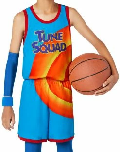 Spirit Halloween Kids Space Jam Uniform Costume - Space Jam: A New Legacy -Halloween ACCESSORIES store 01544105 c