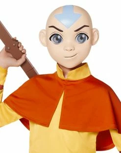 Spirit Halloween Kids Aang Costume - Avatar: The Last Airbender -Halloween ACCESSORIES store 01545839 c