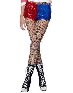 Spirit Halloween Adult Harley Quinn Sequin Shorts - Suicide Squad 5 Spirit Halloween Adult Harley Quinn Sequin Shorts - Suicide Squad -Halloween ACCESSORIES store 01545961 c
