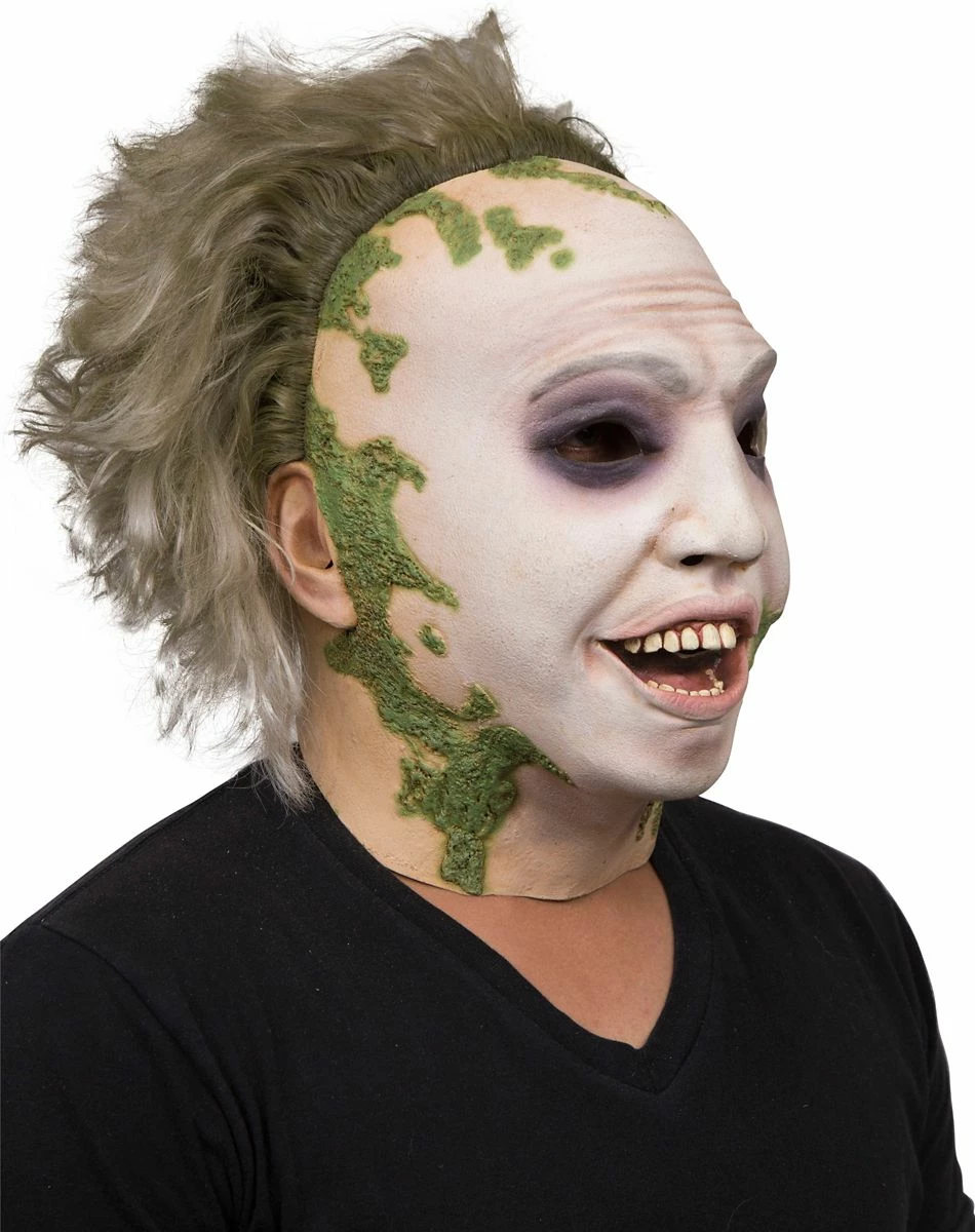 Spirit Halloween Beetlejuice Full Mask 2 Spirit Halloween Beetlejuice Full Mask - Image 2