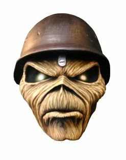 Spirit Halloween Eddie a Matter of Life and Death Full Mask - Iron Maiden