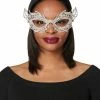 Spirit Halloween Diamond Flame Eye Mask