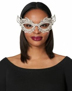 Spirit Halloween Diamond Flame Eye Mask
