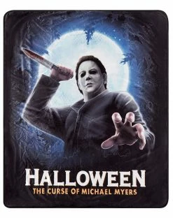 Spirit Halloween The Curse of Michael Myers Fleece Blanket - Halloween