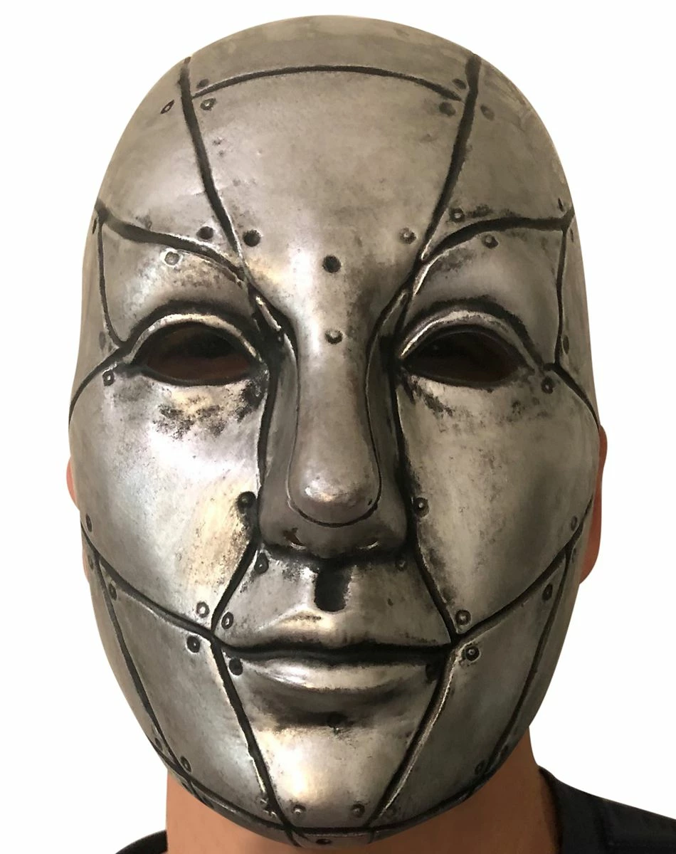 Spirit Halloween Robot Half Mask 1 Spirit Halloween Robot Half Mask