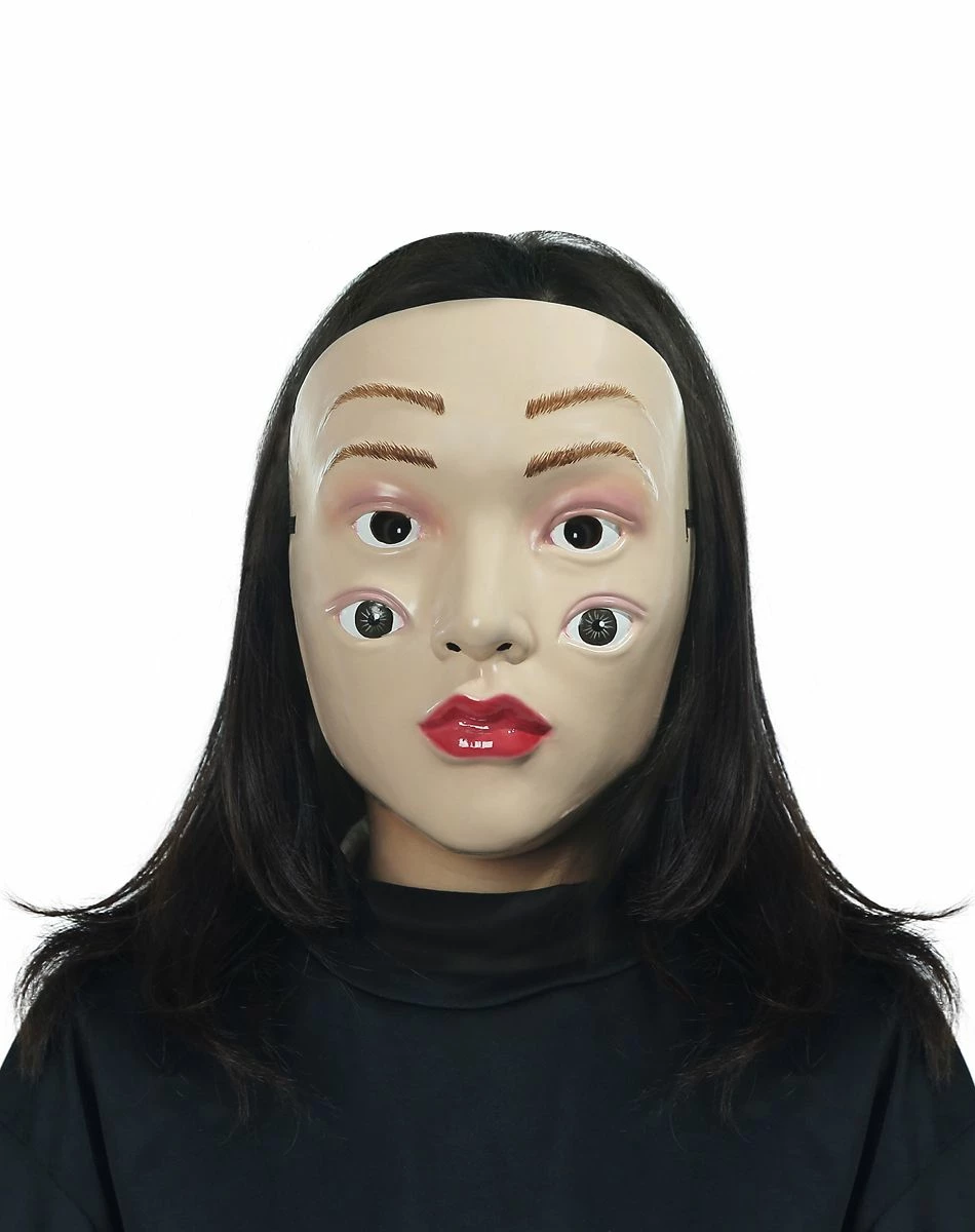 Spirit Halloween Seeing Double Half Mask 1 Spirit Halloween Seeing Double Half Mask
