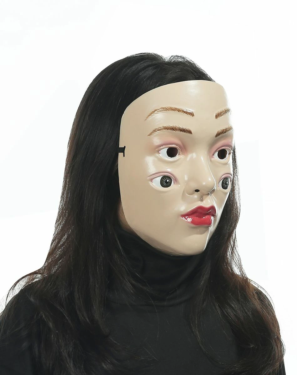 Spirit Halloween Seeing Double Half Mask 3 Spirit Halloween Seeing Double Half Mask - Image 3