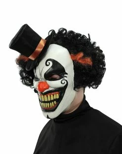 Spirit Halloween Top Hat Clown Full Mask -Halloween ACCESSORIES store 01548080 b
