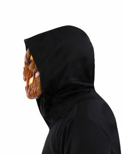 Spirit Halloween Light-Up Flame Fiend Full Mask -Halloween ACCESSORIES store 01548098 c