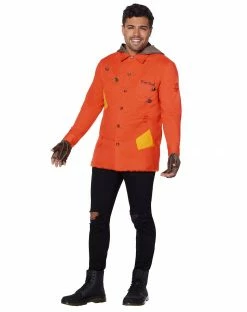 Spirit Halloween Sam Hooded Button-Up Shirt - Trick 'r Treat -Halloween ACCESSORIES store 01548122 d