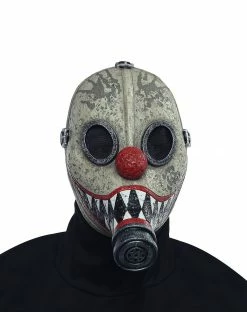 Spirit Halloween Clown Gas Half Mask