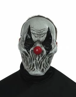 Spirit Halloween Silent Clown Half Mask