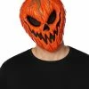 Spirit Halloween Evil Jack-O-Lantern Half Mask